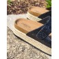 Mules femme Isalia noires
