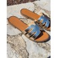 Mules femme Evy dorées