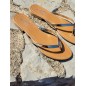 Tongs femme Eliane dorées