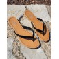 Tongs femme Eliane noires