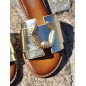 Mules femme Alary dorées