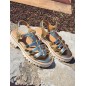 Sandales femme Jelina gold vernis