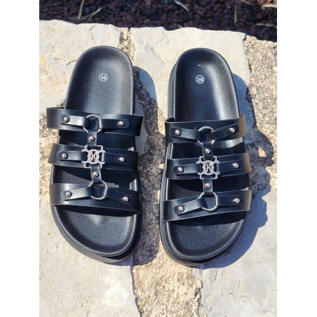 Mules femme Limana noires