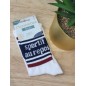 Chaussettes homme "sportif au repos" blanches
