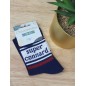 Chaussettes homme "super connard" marine