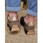 Baskets femme sneakers Vanessa Wu Pia noires