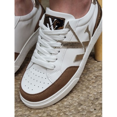 Baskets femme Vanessa Wu Joyce camel