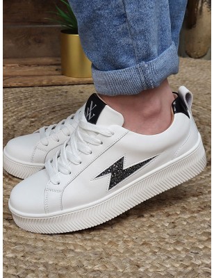 Baskets femme Vanessa Wu Tania blanches