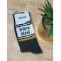 Chaussettes homme "frere ideal" vertes