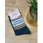 Chaussettes homme "beau père formidable" vertes