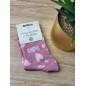 Chaussettes à paillettes "chipie" roses