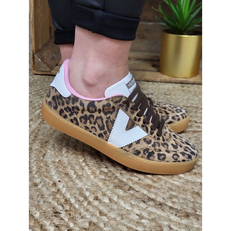 Baskets femme Victoria Berlin leopardo cuir leopard Baskets femme Victoria Berlin leopardo cuir leopard