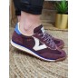 Baskets femme Victoria Saturno Low cuir bordeaux Baskets femme Victoria Saturno Low cuir bordeaux