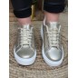 Baskets femme sneakers LPB Manon dorées Baskets femme sneakers LPB Manon dorées