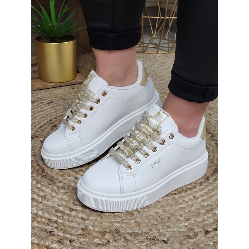 Baskets femme sneakers LPB Manon blanches Baskets femme sneakers LPB Manon blanches