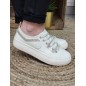 Baskets femme LPB Indira blanches