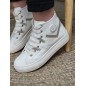 Baskets montantes femme LPB Malva blanches Baskets montantes femme LPB Malva blanches
