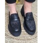 Mocassins femme LPB Malina noirs