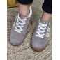 Baskets femme LPB Maria taupe