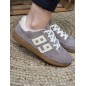 Baskets femme LPB Maria taupe