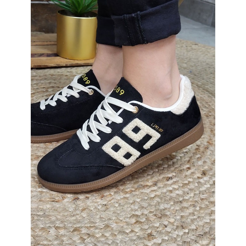 Baskets femme LPB Maria noires Baskets femme LPB Maria noires