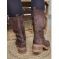 Bottes femme daim Glory marron