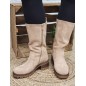 Bottes femme daim Glory beiges