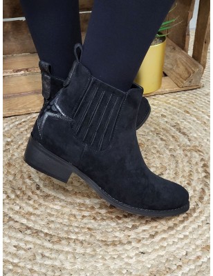 Bottines femme Jallia noires