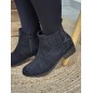 Bottines femme Jallia noires