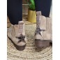 Bottines femme Jallia taupe