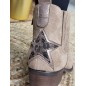 Bottines femme Jallia taupe