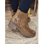 Bottines femme Stella camel