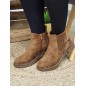 Bottines femme Stella camel