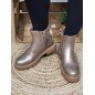 Bottines femme Xila taupe