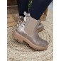 Bottines femme Xila taupe