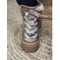 Bottines femme Xila taupe