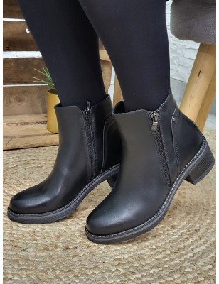 Bottines femme Elixia noires