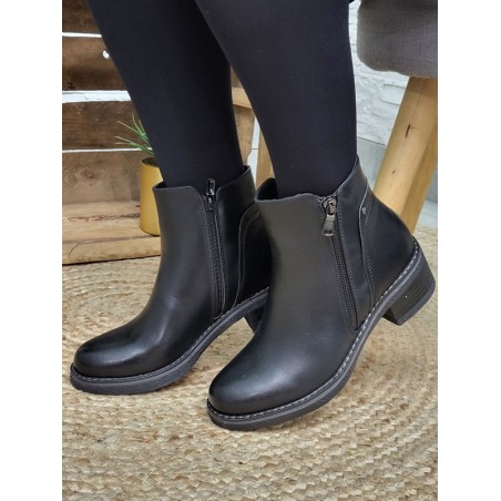 Bottines femme Elixia noires
