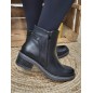 Bottines femme Elixia noires