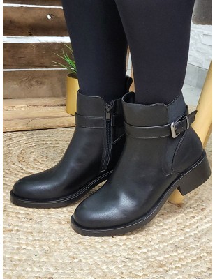 Bottines femme Yana noires