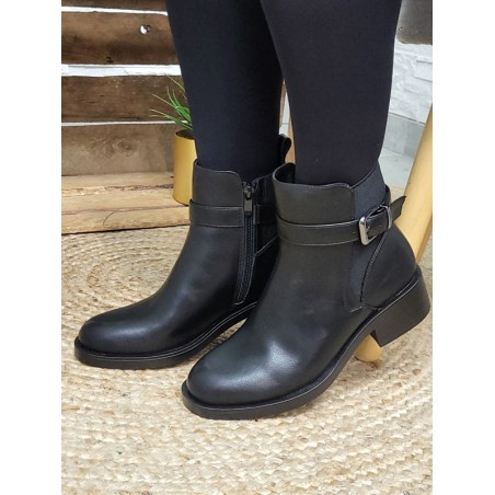 Bottines femme Yana noires