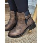 Bottines femme Yana bronze