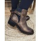 Bottines femme Yana bronze