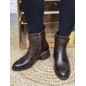 Bottines femme Naly marron