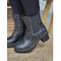Bottines femme Anael noires
