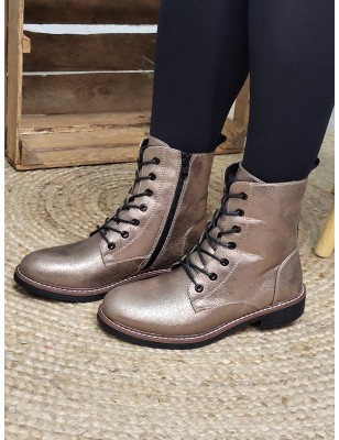 Bottines femme Tamara bronze