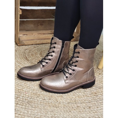 Bottines femme Tamara bronze