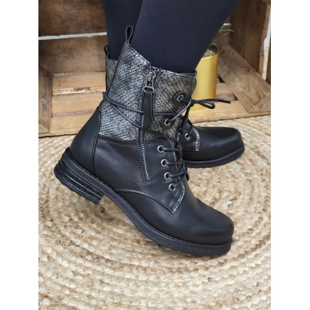 Bottines femme Alysee noires