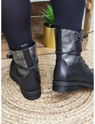 Bottines femme Alysee noires