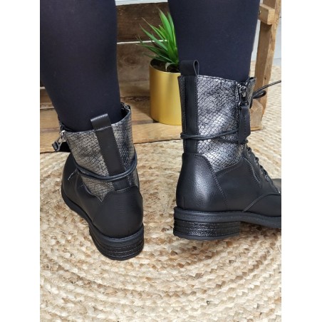 Bottines femme Alysee noires